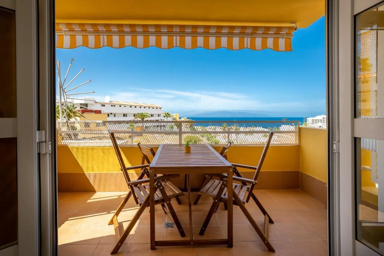 Great Ocean View Torviscas Beach Home By Lovetenerife Costa Adeje  Appartement